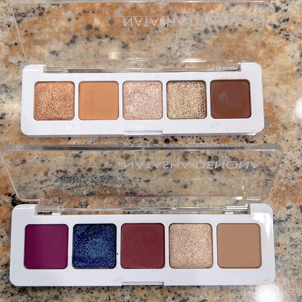 Natasha Denona mini palette - nude and lila - Lot of 2